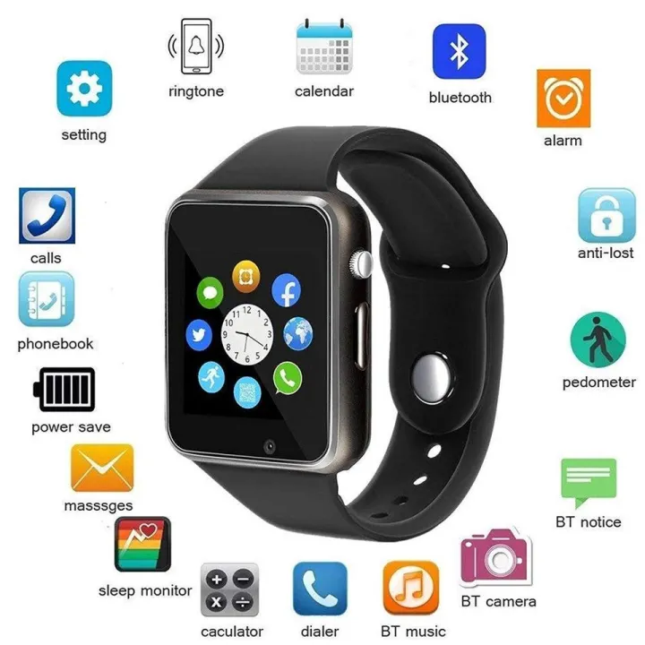 A1%20Smart%20Watch%20Bluetooth%20Camera%20For%20Android%20IOS%20Phones%20-%20Image%209