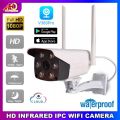 V380 Waterproof Night Vision Outdoor Full HD Wifi IP Camera Wifi CCTV Camera Night Vision Camera.