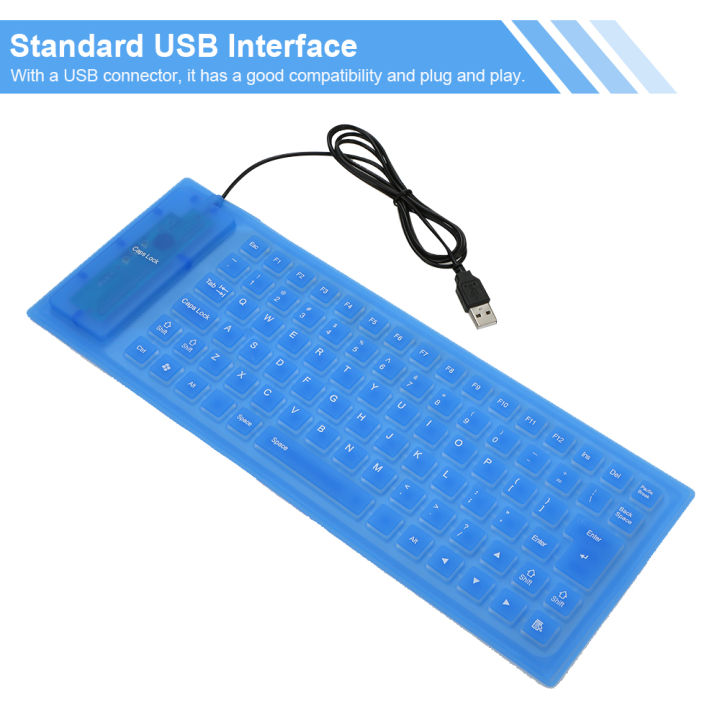 HXSJ%2085%20Keys%20Flexible%20Keyboard%20USB%20Interface%20Foldable%20and%20Portable%20Dustproof%20Waterproof%20Quiet%20-%20Image%204