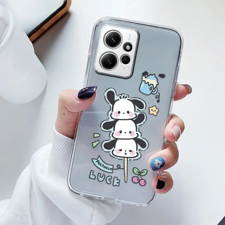 Hello%20Kitty%20Pochacco%20For%20Redmi%20Note%2012%204G%20Phone%20Case%20Soft%20Silicone%20Transparent%20Rabbit%20Cute%20Anime%20Funda%20For%20Redmi%20Note12%20Coque%20-%20Image%205