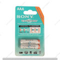 SONY AAA (2-in-1 AAA) Rechargeable Battery / Double A Battery, Cycle Energy, Ni-MH, NH-AA, 1.2V, 4300mAh. 