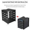 Acasis Hard Drive Bracket 5 Layers Hard Disk Shelf Organizer Box HDD Rack Desktop Computer External Hard Drives HDD Cage. 