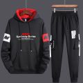 New Stylish Black Stylish Hodi Set with pant For Man.