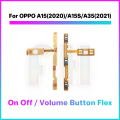 For OPPO OP A15 A15S A35 S 2020 2021 Side key Switch Power ON OFF Key Mute Volume control Button Ribbon Flex Cable. 