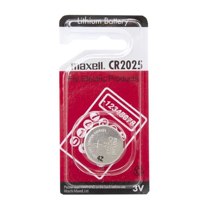 Ma%20xell%20CR2025%203V%20lithium%20Button%20Cell%20Coin%20Battery%20-%20Image%202