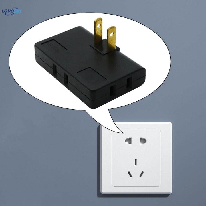 3%20Way%20Outlet%20Extender%20Portable%202%20Prong%20Swivel%20Plug%20Outlet%20for%20Home%20Household%20-%20Image%202