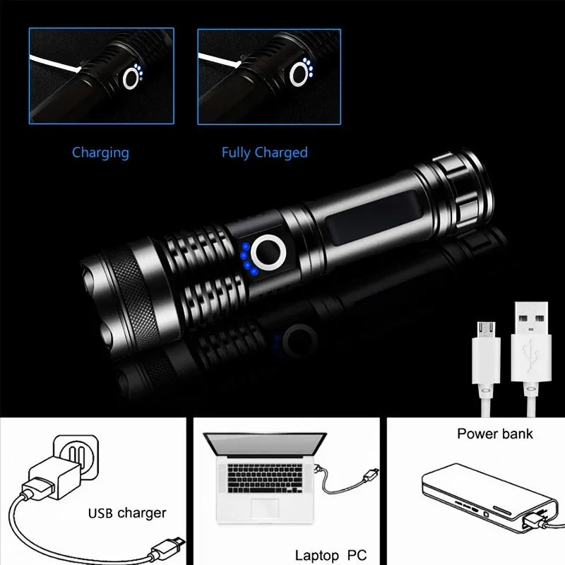 Lampe frontale running GENERIQUE Lampe Frontale LED Rechargeable avec