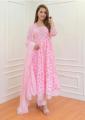 New exclusive designed high quality lilen ambrodari readymed 3 pis for women..