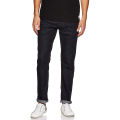 Slim-fit Stretchable Denim Jeans Pant For Men - Dark Blue.