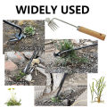 Weeding Puller Tool Manual Vertical Weeding Digging Grass Shovel Lawn Root Remover Garden Hoe Garden Supplie for Weeding Digging.