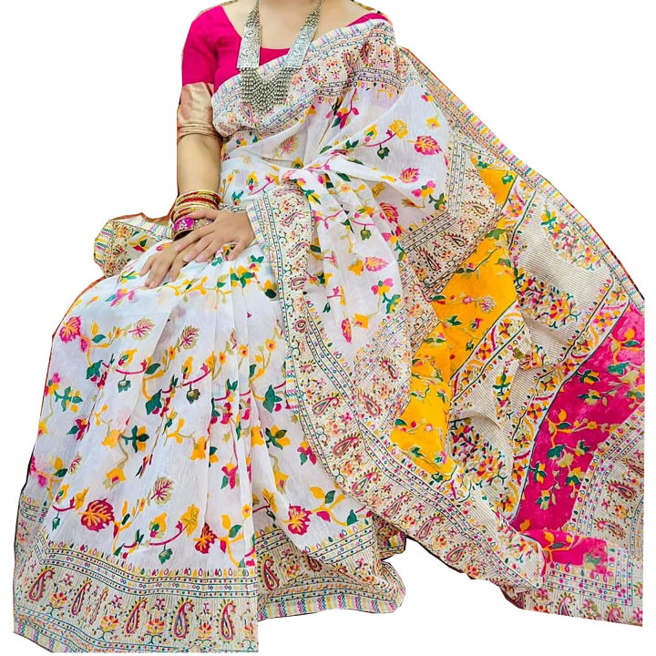 Fashionable%20Trendy%20Half%20Silk%20Afsan%20Print%20Saree%20for%20Women%20Without%20Blouse%20Piece-%20Multicolor-%20Suitable%20for%20All%20Season%20and%20Occasions-%20Perfect%20Casual%20Wear%20-%20Image%202