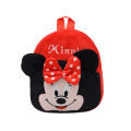 8x9 Inches Red Mini Girls Cartoon Mini Backpack, Preschool Baby Bag, Travel Bag, Birth day gift bag. 