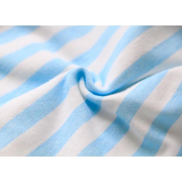 Blue and White Striped Underwear Supplies Pure Cotton Super Cute Japanese Cute Girl Fat Underwear AnimecosCross-Dressing