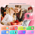 HD 1080P Kids Mini Instant Print Digital Camera Instant Printing Camera Birthday Holiday Gift for Fun Photography Blue.