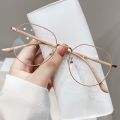 Classic Elegant Metal Round Frame Anti Blue Light Glasses Women Vintage Retro Computer Gaming Eye Protection Fashion Eyewear. 