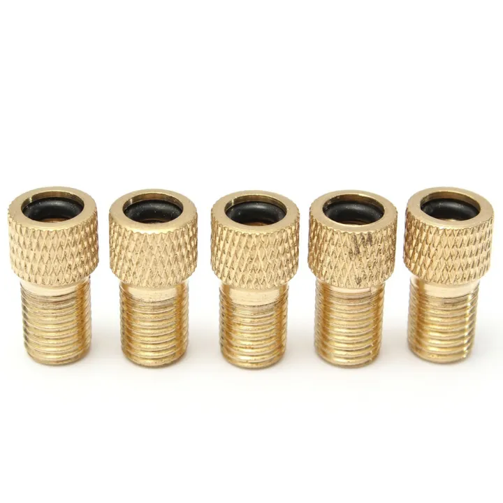 5Pcs%20Presta%20to%20Schrader%20Valve%20Adaptor%20Bike%20Bicycle%20Pump%20Tire%20Inflator%20Connector%20-%20Image%202