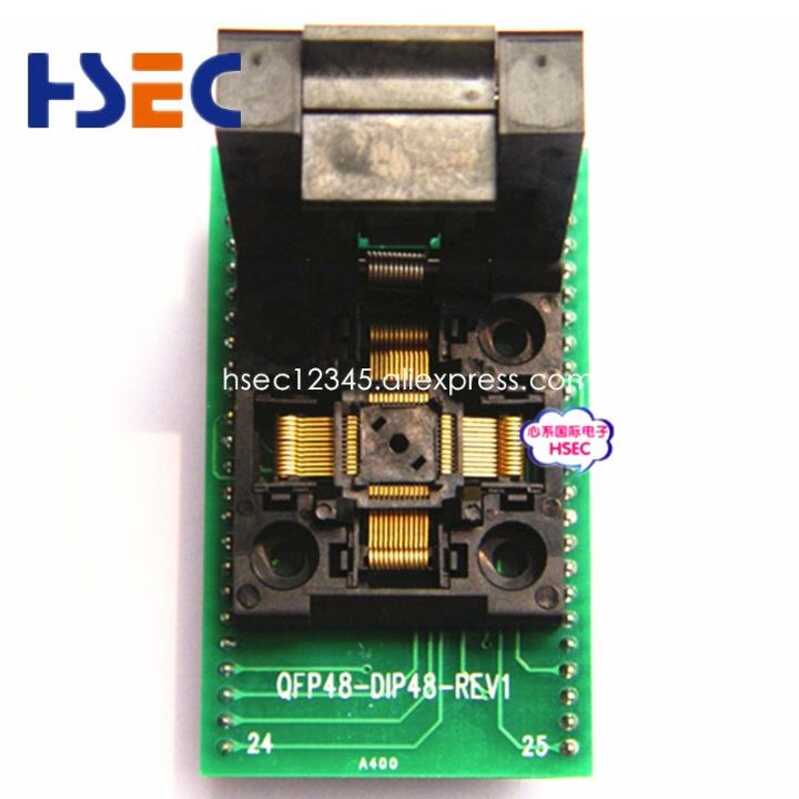 High%20Quality%20TQFP48%20LQFP48%20%20QFP48%20to%20DIP48%20Socket%20%200.5mm%20Pitch%20Programming%20Adapter%20MCU%20Test%20IC%20socket%20Programmer%20adapter%20Socket%20-%20Image%206