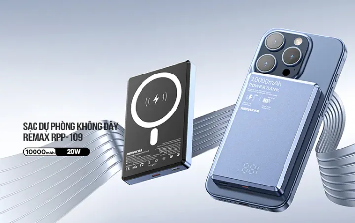 REMAX%20RPP-109%20Vocard%20Pro%20Series%20Ultra%20Slim%2020W%20PD%20Magnetic%20Wireless%20Metal%20Body%2010000mAh%20Power%20Bank%20-%20Grey%20-%20Image%204