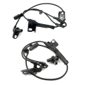 2 Pcs ABS Wheel Speed Sensor Front Left & Right Fit for 09-18 89542-02090 89543-02090. 