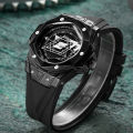 Baogra BAOGELA Cross border Tattoo Watch Men's Trendy Waterproof Night Glow Quartz Sports Men's Watch.