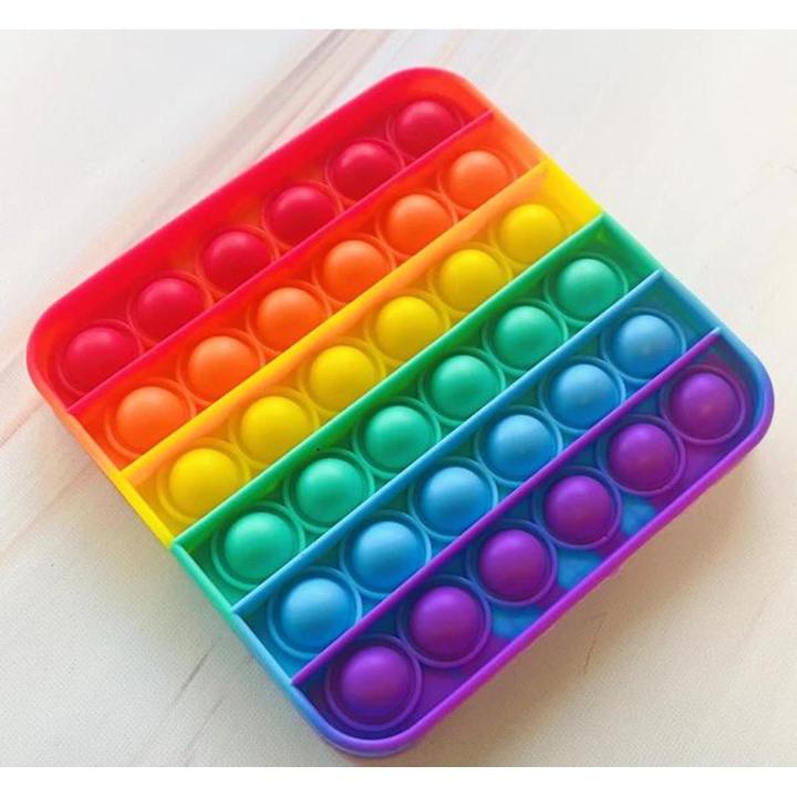 Push Pop Bubble Fidget Sensory Toy - Multicolor