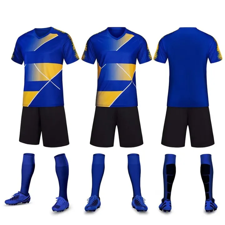 2%20Piece%20Men%20Football%20Jersey%20Set%20DIY%20Custom%202023%20New%20in%20Quick%20Dry%20Breathable%20College%20Club%20Team%20Professional%20Soccer%20Uniform%20Suit%20-%20Image%203