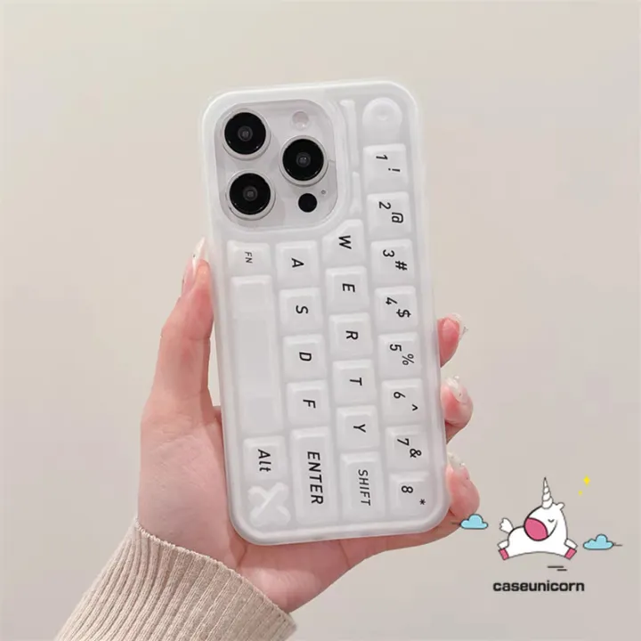 Simple%20Creative%20Solid%20Color%20Cartoon%203D%20Keyboard%20Stress%20Relief%20Entertainment%20Casing%20Compatible%20for%20IPhone%2016%2011%2015%2012%2013%2014%20Pro%20Max%2011%2013%2012%2014%2015%2016%20Pro%2016%20Pro%20Max%20Trendy%20Soft%20Case%20-%20Image%204