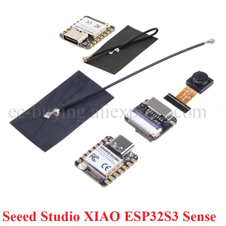 Seeeduino Seeed Studio Xiao Esp32-S3 Sense 2.4g Wifi Ble Mesh 5.0 8mb Ov2640 Camera Sensor Module Development Board For Arduino