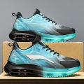 Gradient Color Men's Shoes plus Size New Fashion Casual Running Sneaker Couple Trend All-Match Luminous Running Shoes. 