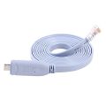 USB TO Type C Console Configuration Cable Type C to RJ45 Serial Router Debugging Cable.