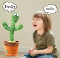 Talking & Dancing Cactus Mimicking Toy (USB CHARGING)-120 songs including Happy Birthday And others. 
