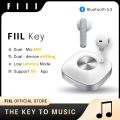 English Version FIIL Key Bluetooth 5.3 Wireless Headphones TWS Dual-Mic ENC Earbuds Low Latency Mode Earphones.