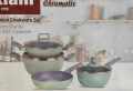 Kiam 7 Piece Ceramic Granite Non Stick Cookware Set (Induction Bottom). 