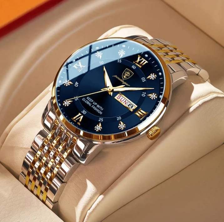 POEDAGAR Men Watch Top Brand Luxury Business Quartz Mens Watches