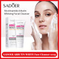 SADOER Nicotinamide Arbutin Whitening Cleanser Skin Face Wash 100g. 