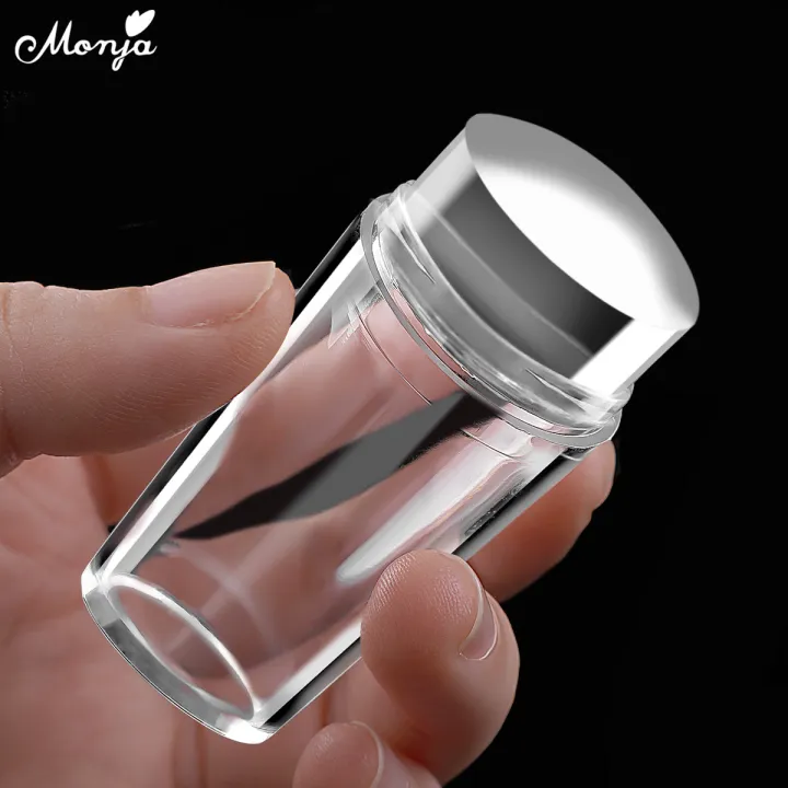 Monja%203%20Pcs%20Transparent%20Silicone%20Plastic%20Nail%20UV%20Gel%20Stamping%20Templates%20Pattern%20Nail%20Art%20Stamp%20Plate%20Transfer%20Tool%20Manicure%20Kit%20-%20Image%203