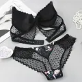 Nouvelle Seamless 2022 New G String Underwear For Women Embroidered Thong Hollow Out Lingerie Panties Bra Sets Honoria. 