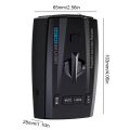 Radar Signal Detection Speed Alert Car Radar Detector Sensitive Radar Laser Detector Alarm Warning Flow Velocity Car Accessories. 