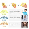 Finger Fitness Elastic Band Resistance Band Suitable for Exercise for Training Rubber Ring Pull Ring Hand Grip Extender.