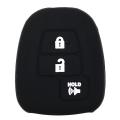 【Mary DAI Store】MICOCHE Soft Touch Feel 3 Button Silicone Key Case for Toyota Rav4 Prius Tacoma RV-4 Highlander. 