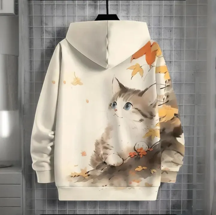 New%20in%20hoodies%20&%20sweatshirts%20for%20mens%20cat%20print%20clothing%20autumn/winter%20kawaii%203D%20animals%20long%20sleeves%20women's%20fashion%20neutral%20top%20-%20Image%202