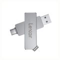 Lexar JumpDrive Dual Drive D400/V100/V400  64/128/256 GB USB 3.1 USB+Type-C Pen Drive. 