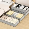 New Quilt Storage Bag for Foldable Quilt Bag Wardrobe Clothes Storage Bag Dustproof Organizer Large Capacity Under Bed Storage.