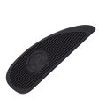 1Pair Motorcycle Tank Traction Pad Protector Anti Slip Sticker Black. 