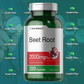 Horbaach Beet Root-2000mg, 220 Capsules. 