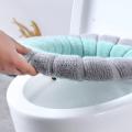 Winter Warm Toilet Seat Cover Mat Bathroom Toilet Pad Seat With Washable Closestool Soft Handle Thicker Warmer Cushion Toil E6C2. 