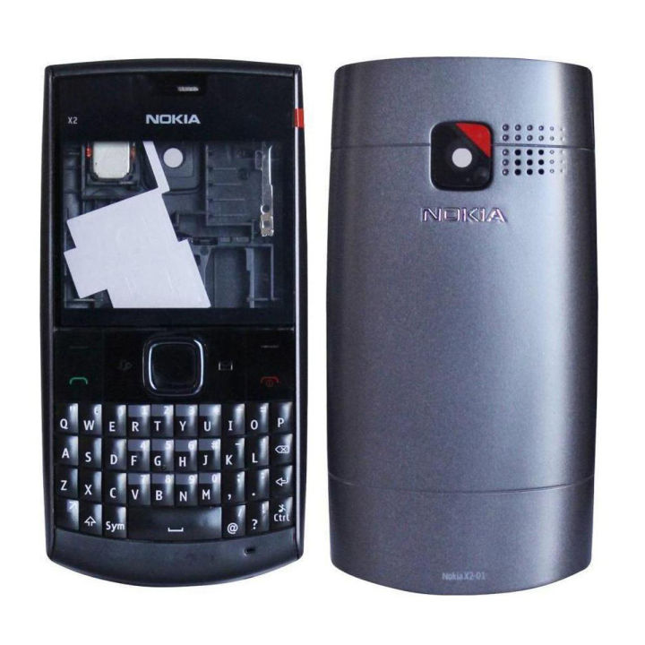 Nokia X2-01 Camera Phone Back Cover Replacement - Durable OEM Housing, Precision Fit