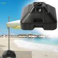 Umbrella Base Stand 30L Water or Sand Filled Replacement Parasol Outdoor Umbrella Stand for Garden. 