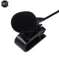 Car Audio Microphone 3.5mm Clip Jack Plug Mic Stereo Mini Wired External Microphone For Auto DVD 3m Long Professionals.