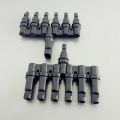 【Fashion】PowMr One pair MC4 T Branch Panel Cable Connectors Male & Female MC4T-AN. 